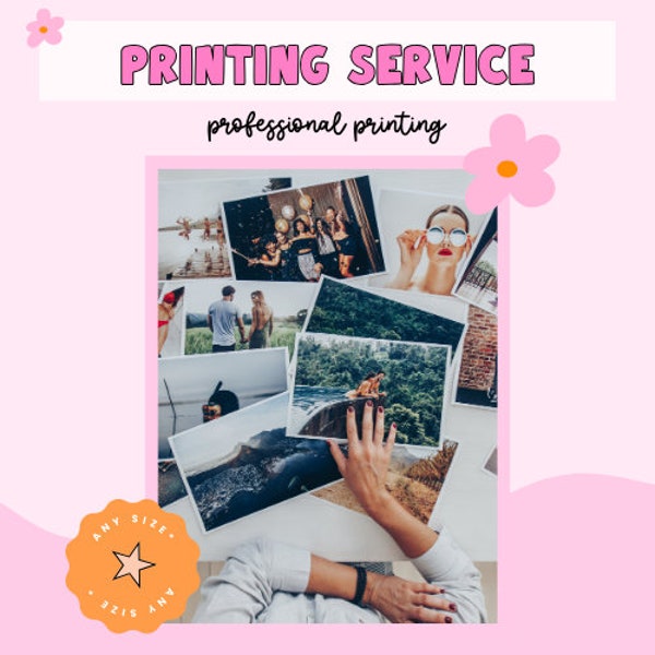 Instant Printed Photos, Custom Gift, Printable, Prints, Printing Service, Family Photo, Pictures, Photography, gift ideas, scrapbooking, pic