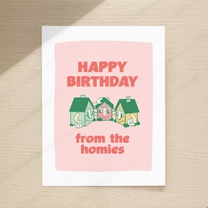 Carte Joyeux anniversaire de la part des potes