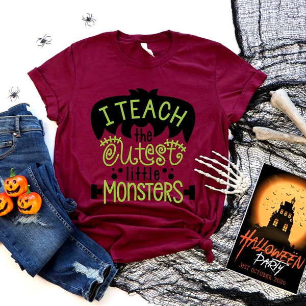 Halloween Teacher Shirts Etsy