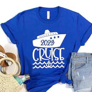 Escuadrón de cruceros, Camisas de cruceros familiares, Camisas de vacaciones a juego con la familia, Escuadrón de cruceros 2023, Camisas de cruceros 2023, Trajes familiares a juego