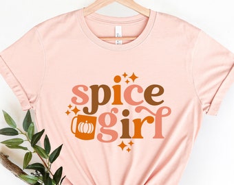 Spice Girl Fall shirt, Spice Girl Thanksgiving shirt , Spice Girl Shirt, Fall Pumpkin shirt, Pumpkin T-shirt, Pumpkin Spice Shirt