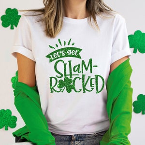 Let&#39;s Get Sham Rocked Shamrocked Shirt,  St Pattys Day shirt, St Patricks Day Drinking Shirt, Men Women shirt, Cute St. Patricks day shirt