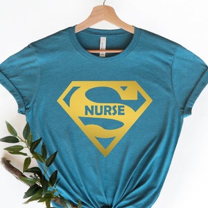 Super Nurse Shirt, Superhero Nurse, Nurse Shirt, Funny Nurse Gift, Hero Nurses, Gift For Nurses, Nurse Life Shirt, Nursing Tee