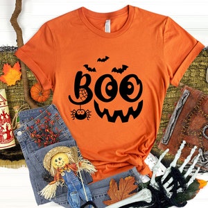 Halloween  Boo Shirts, Boo Crew Shirt, Halloween Gift, Happy Halloween, Halloween Family Shirt, Boo Crew Halloween shirts, Cue Halloween tee