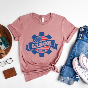 Dag van de arbeid shirt, arbeider shirt, arbeid shirt, arbeid, arbeid geschenk, geschenk van de dag van de arbeid afbeelding 3