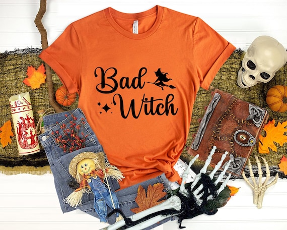 Halloween Bad Witch Shirt, Witch, Witchy, Witch Costume, Spooky Vibes Shirt, Halloween Gift, Cute Halloween Tee, Women Halloween, Mom Gift