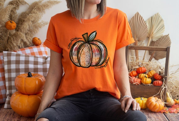 Fall Pumpkin Shirt, Cute Fall Tee, Cozy Thanksgiving Shirt, Family Thanksgiving Shirt, Fall Lover Tshirt, Cute Pumpkin Tshirt