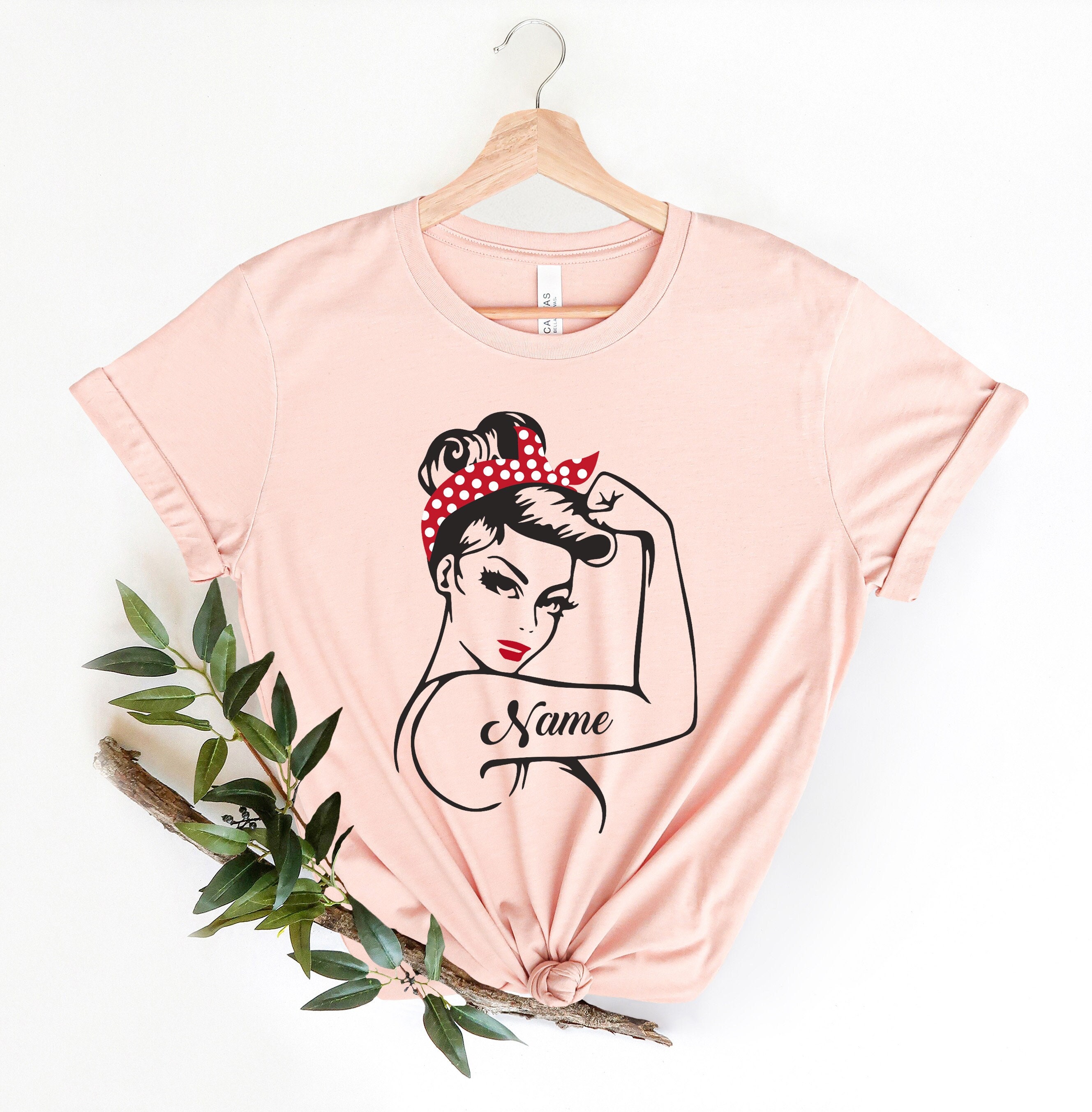 Women's Tshirt, Rosie the Riveter Shirt, We Can Do it T-shirt, Strong women GIRL power shirt, American Apparel, Motivational, Inspirational