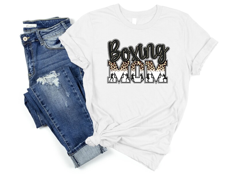 Boxing Mom Tshirt Mom Boxing Tshirts Personalized Boxing Etsy