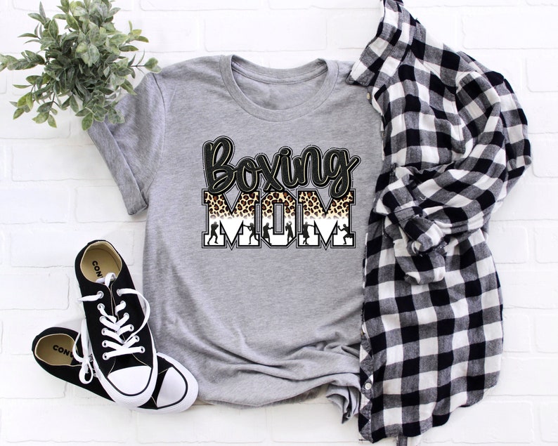 Boxing Mom Tshirt Mom Boxing Tshirts Personalized Boxing Etsy
