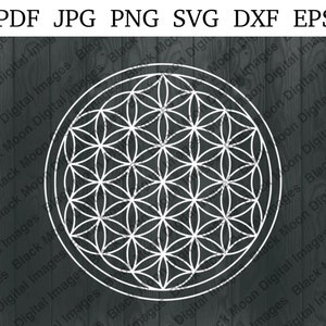 Flower of Life Svg Flower of Life Png Flower of Life - Etsy
