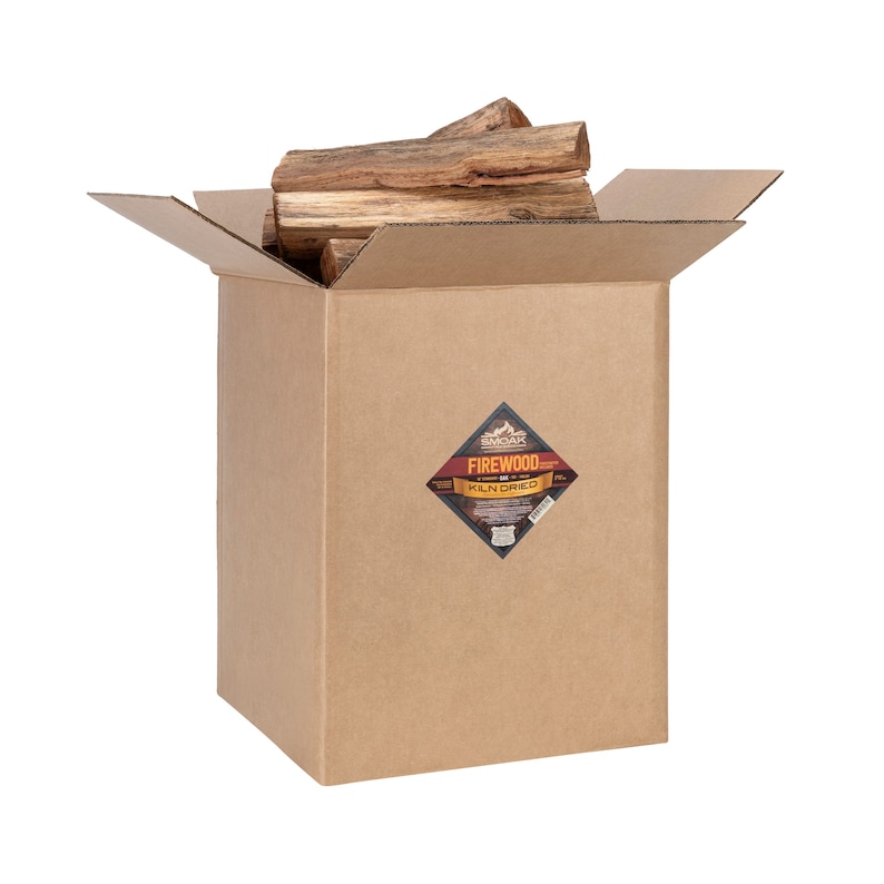 Kiln Dried Premium Oak Firewood (16inch Lengths 120-140lbs) Guaranteed ...