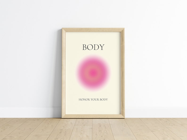 Mental Health Poster Affirmation Poster Angel Numbers Wall Prints Aura ...