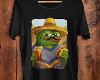 Funny Mexican Apu Sombrero Meme Shirt Taco And Michelada Ironic Internet Tee