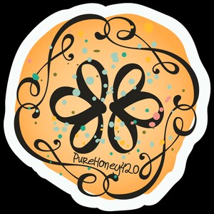 PureHoney420 Vinyl Sticker 3”