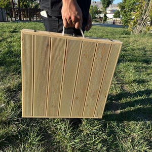 Mesa plegable boho, decoración de mesa de Acción de Gracias, mesa de picnic plegable, picnic boho, madera, mesa de madera, mesa portátil, mesa de picnic boho