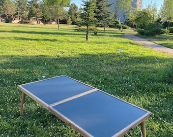 45inc*22,5inc Foldable boho table , Picnic table , Folding table, Boho picnic ,Wood table, Portable table, Boho picnic table, Thanksgiving