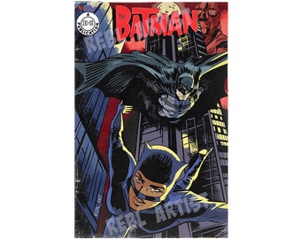 The Bat and Cat | Comic Book Print