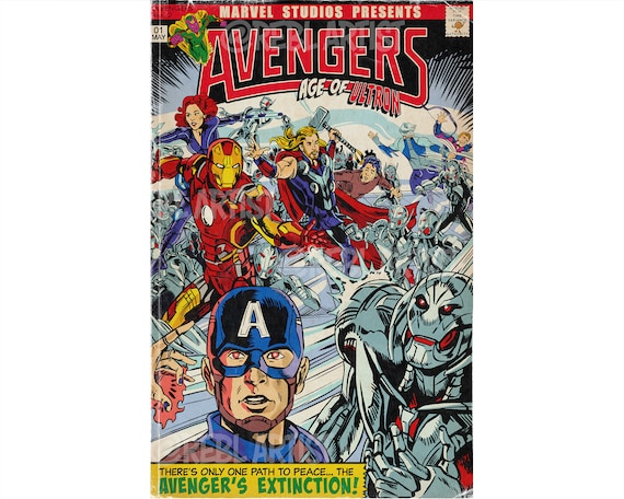 Age of Ultron ハードカバー Avengers アメコミ Marvel Comics The Avengers Age of Ultron #.1 | eBay