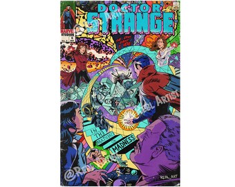 In the Multiverse of Madness | Comic Book Poster Print