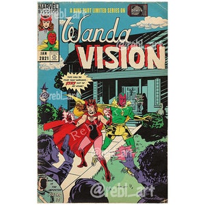 WandaVision | Impression de bande dessinée