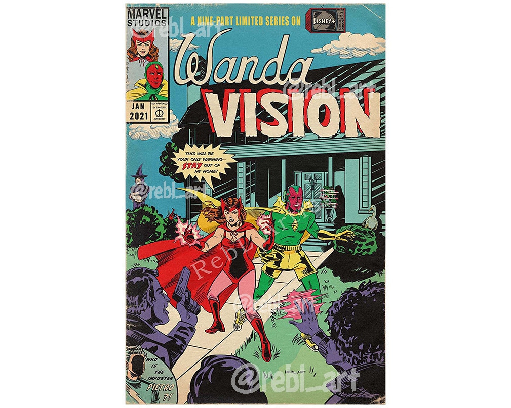 Wanda vision The Rift 61x91,5cm Movie Poster