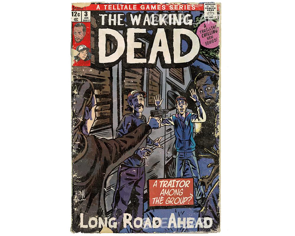 TWDG | Long Road Ahead | Comic Book Print