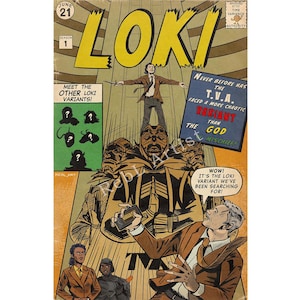God of Mischief | Season One | Comic Book Print
