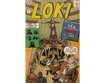 God of Mischief | Season One | Comic Book Print