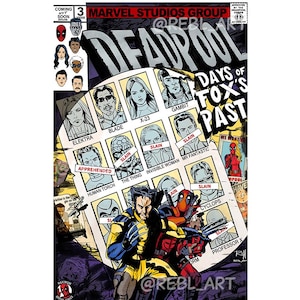 Days of Fox&#39;s Past | Comic Book Print