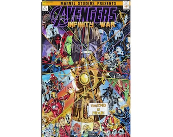 Infinity War | Comic Book Print