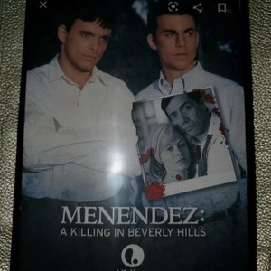 Menendez : A Killing In Beverly Hills Part 1 & 2 1994 Dvd ~ ULTRA RARE