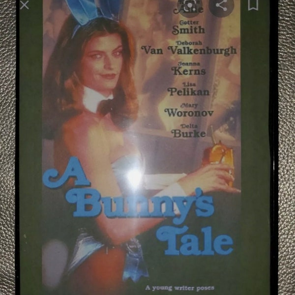 A Bunny's Tale ~ Kirstie Alley (1985 Dvd) ~ Gloria Steinem ~ ULTRALÄSSIG