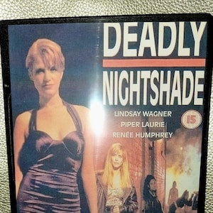 Fighting For My Daughter~Deadly Nightshade~(Dvd 1995)~ Lindsay Wagner~ULTRA RARE