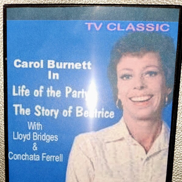 Life of the Party: The Story of Beatrice ~ (Dvd 1982) ~ Carol Burnett~ULTRA RARE