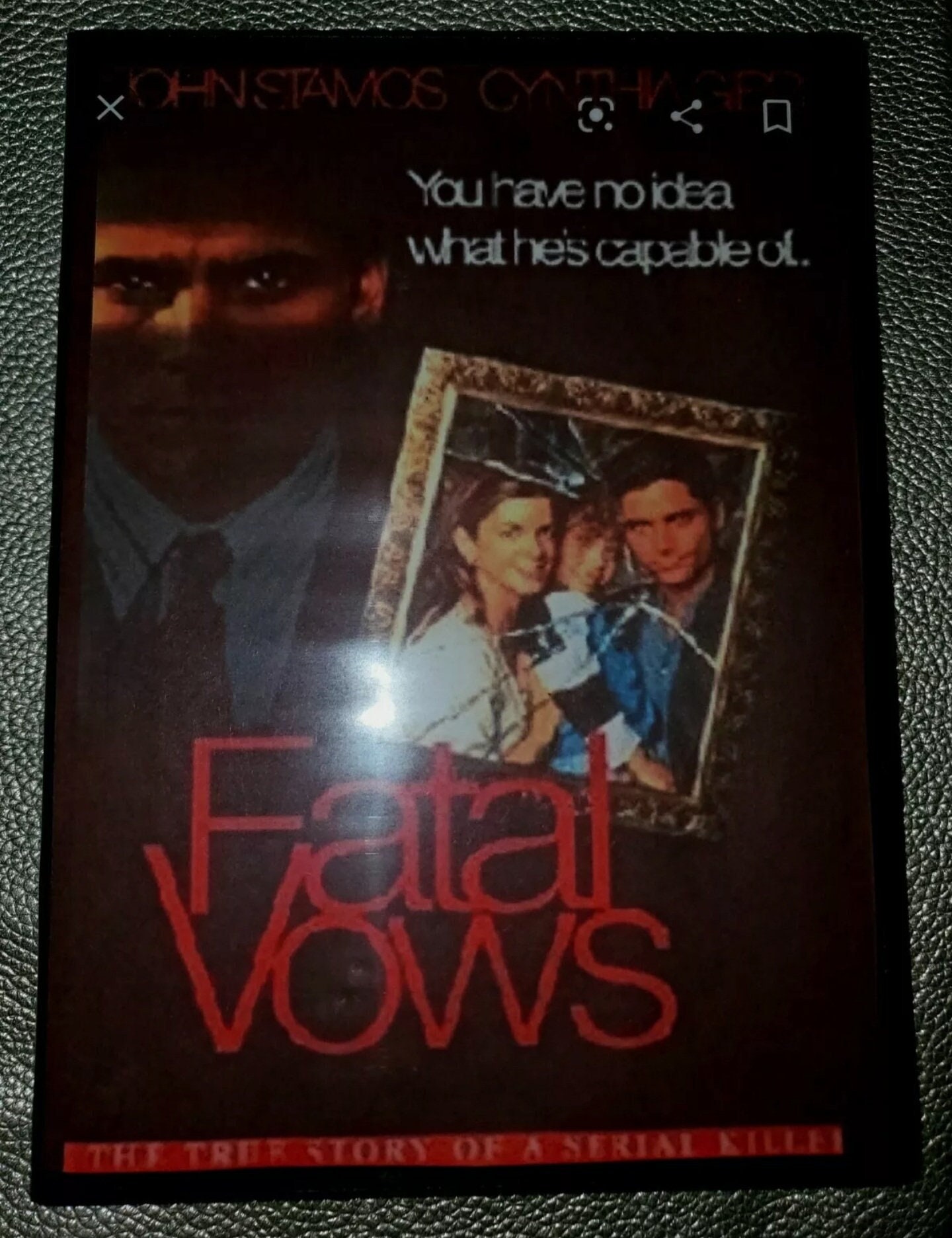 Fatal Vows John Stamos dvd 1994 ULTRA RARE -  UK