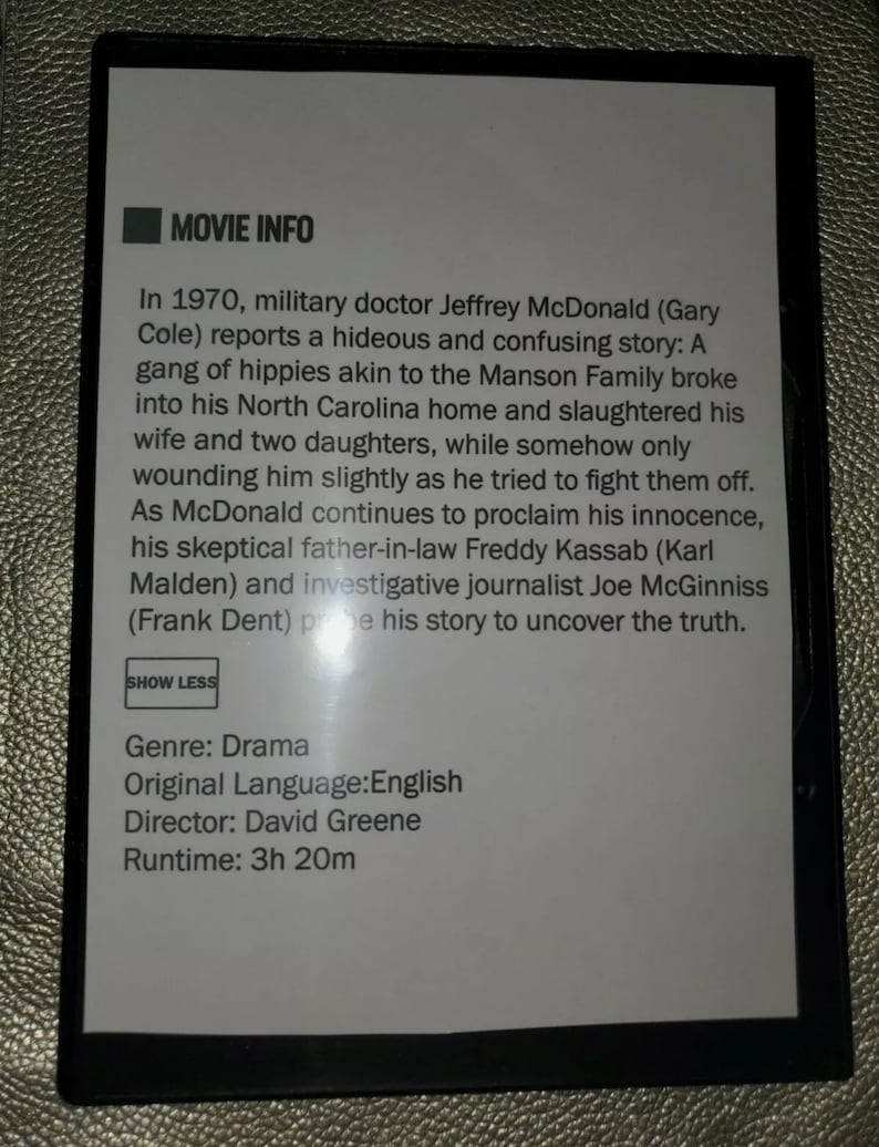 Fatal vision (part 1 and 2) True Crime dvd ~Gary Cole ~ULTRA RARE image 2