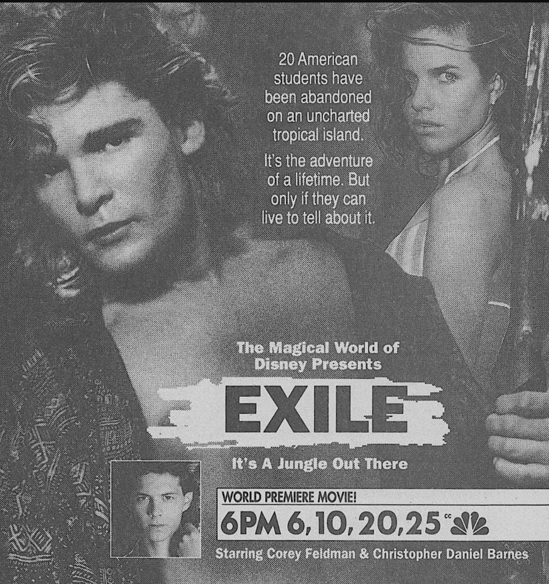 Exile ~ (dvd 1990) ~ Corey Feldman ~ Scott Bloom ~ ULTRA RARE - Etsy