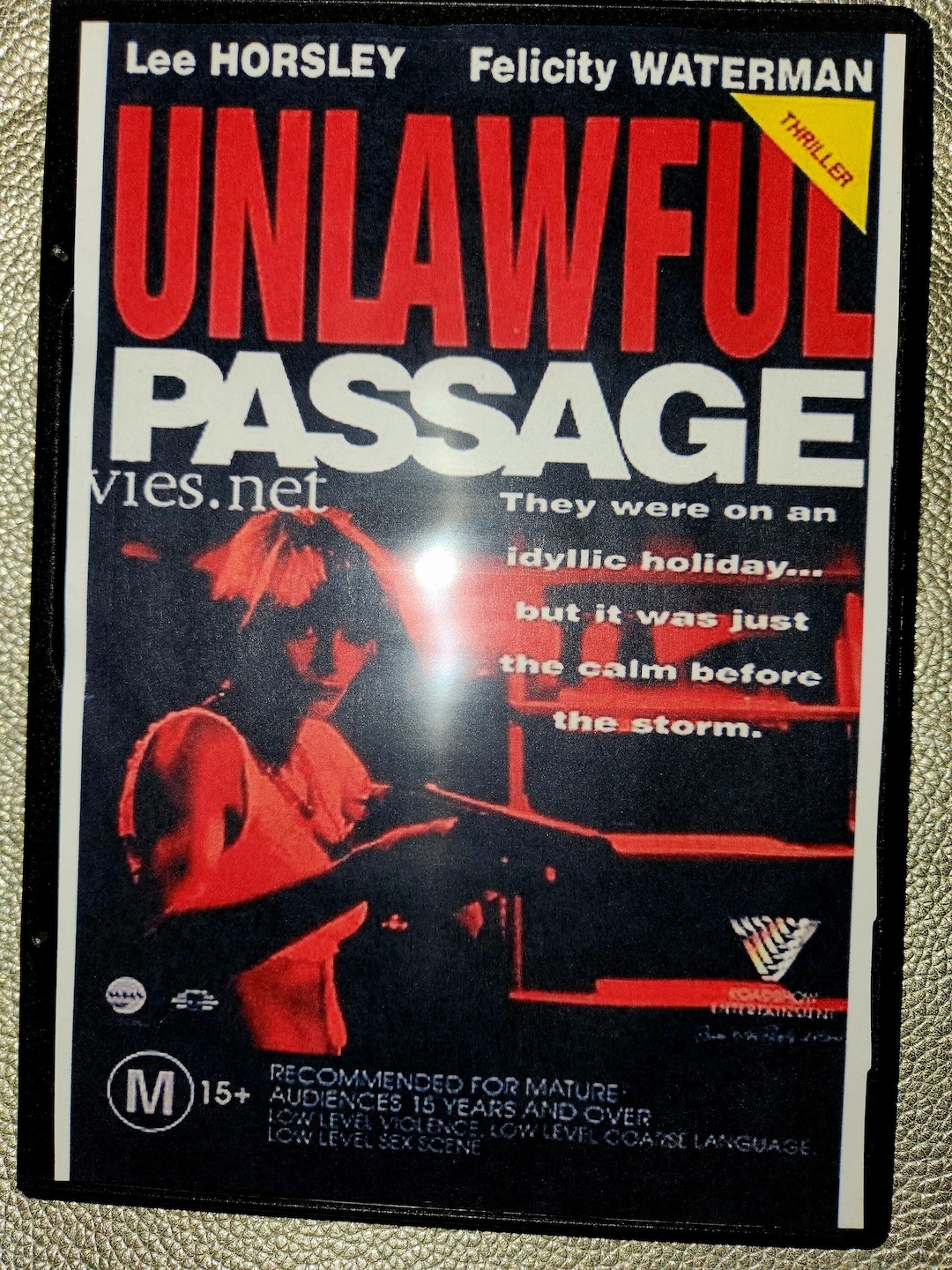 Unlawful Passage (dvd 1994) Felicity Waterman Lee Horsley ULTRA