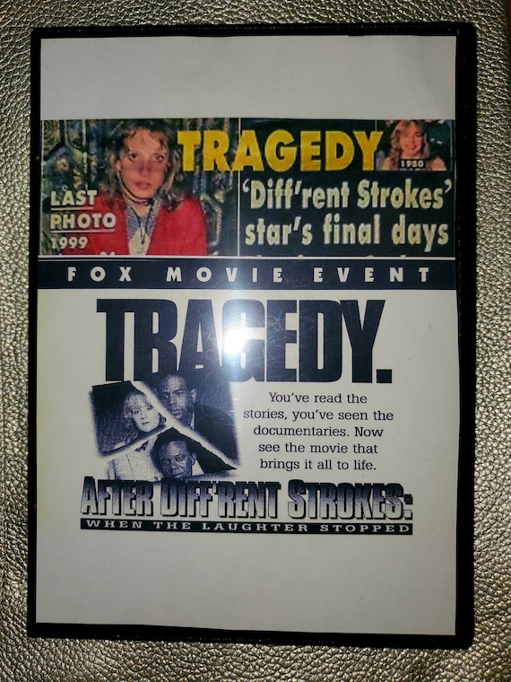 激レア Tragedy DVD After Diff'rent Strokes: When the Laughter Stopped ~ (dvd 2000