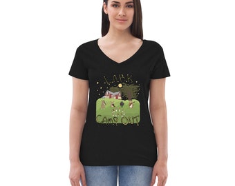 2022 Adult Sizes – Women’s V-neck T-shirt