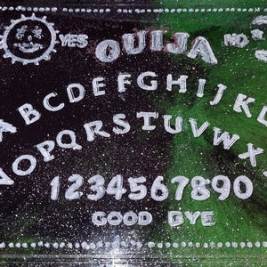 Oujia board made from resin