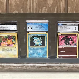 CGC 3 Card Graded Card Stand Cards Not Included