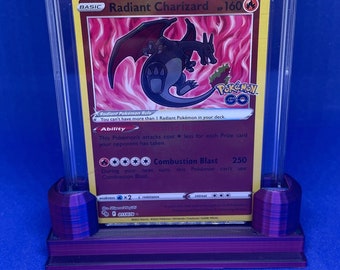 3D Printed CGC Graded Card Display Stand - Unique CGC Card Storage Solution