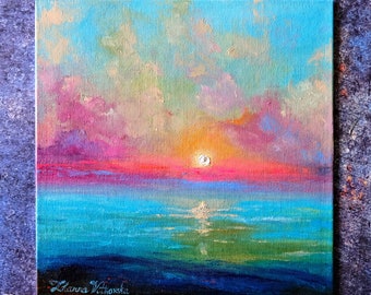 【P50号】good blue(cave) 油絵 oil painting P50号】good blue(cave) 油絵 oil painting 美術品