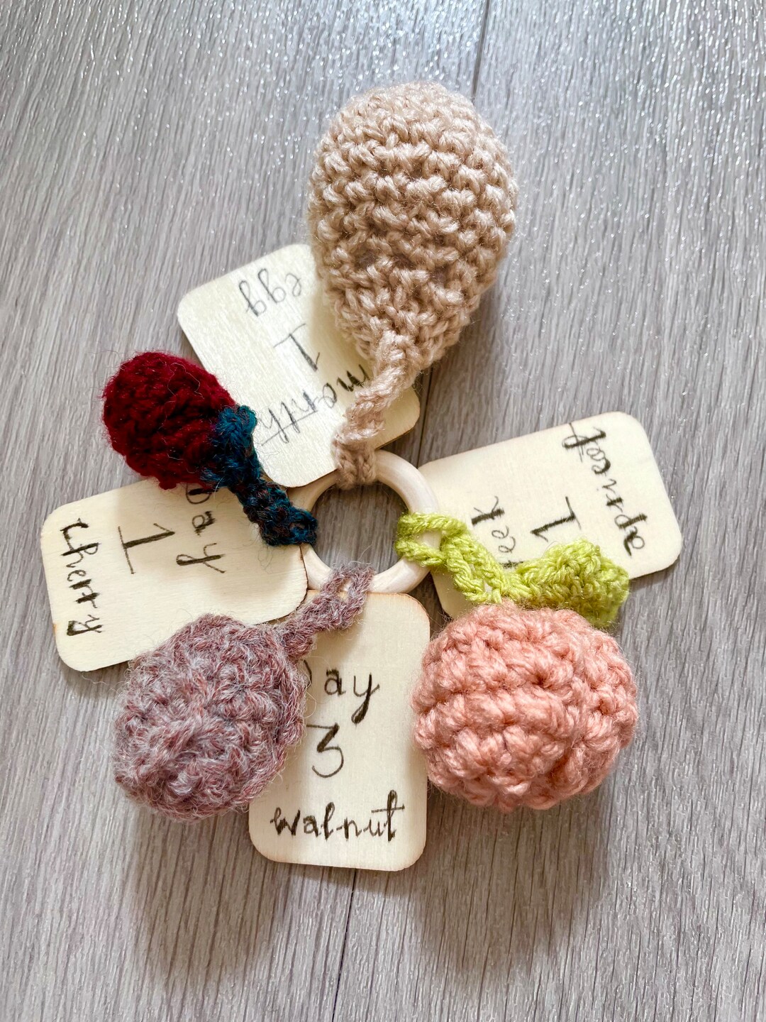 Newborn Stomach Size Demonstrator. Lactation Support. Tummy Balls With