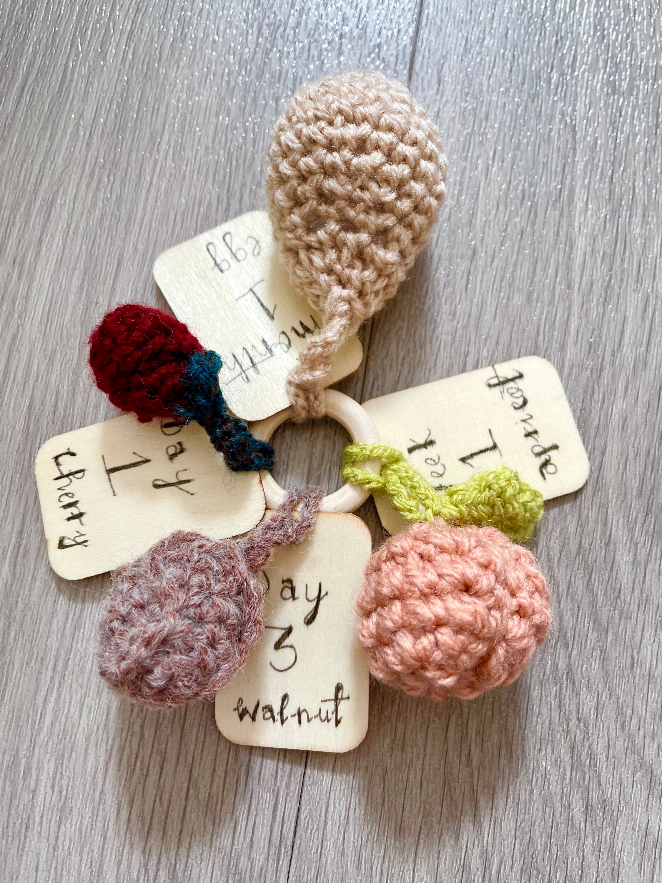 Newborn Stomach Size Demonstrator. Lactation Support. Tummy Balls With