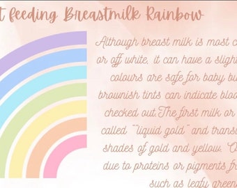 IBCLC Lactation Consultant Breastmilk Rainbow