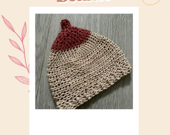 Boobie Beanie - Crochet Breast Feeding Hat