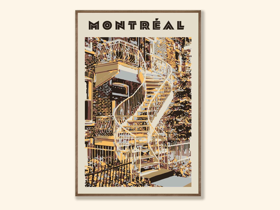 Photos d'architecture vintage de Montréal sur Etsy (États-Unis)